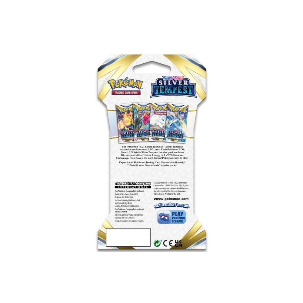 Pokémon TCG: Silver Tempest Sleeved booster pack