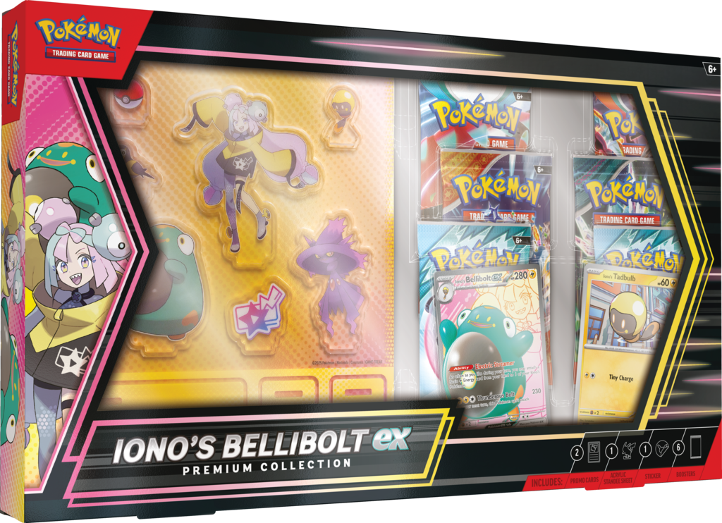 Pokemon TCG: Iono's Bellibolt ex Premium Collection