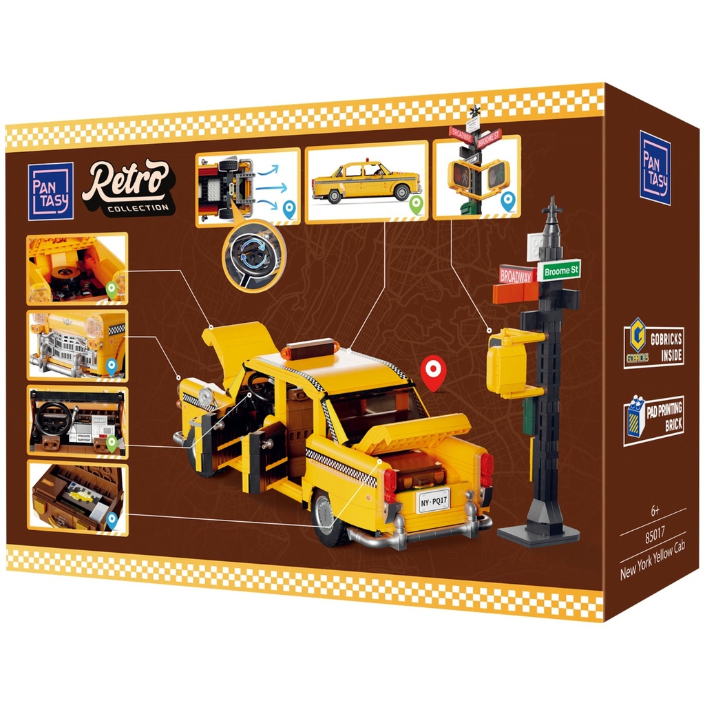 New York Yellow Cab Construction Kit
