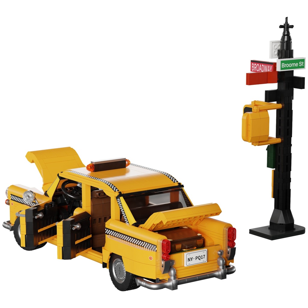 New York Yellow Cab Construction Kit