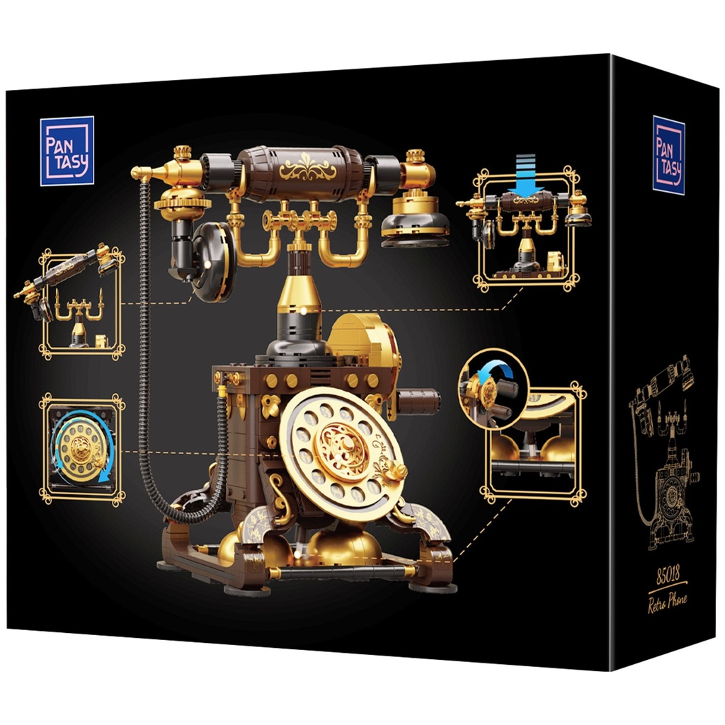 Retro Phone Construction Kit
