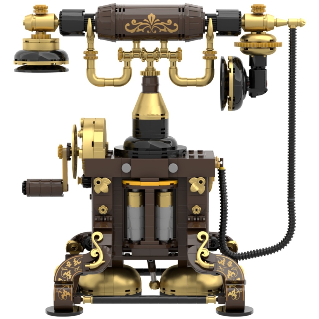 Retro Phone Construction Kit