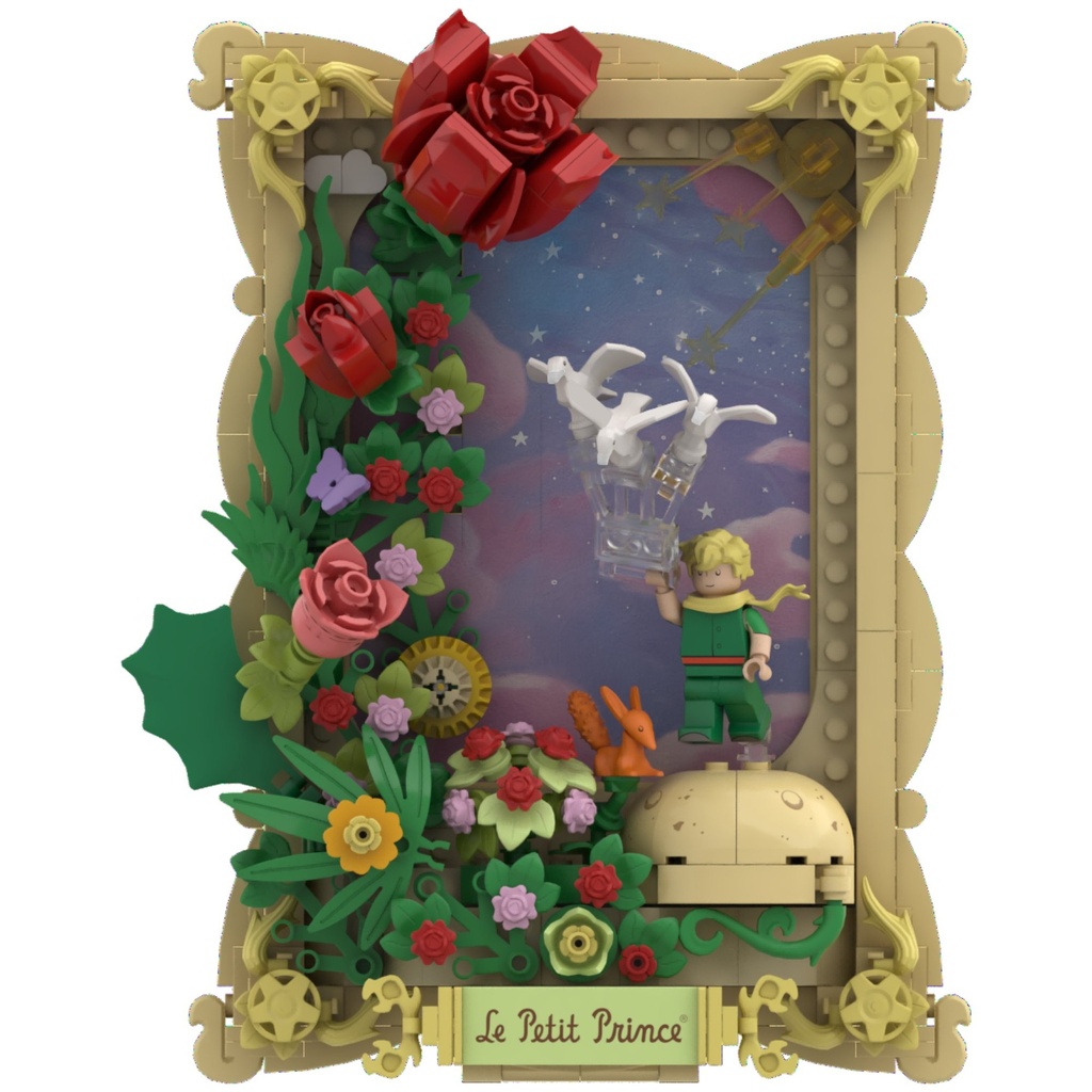The Little Prince Rose Construction Kit