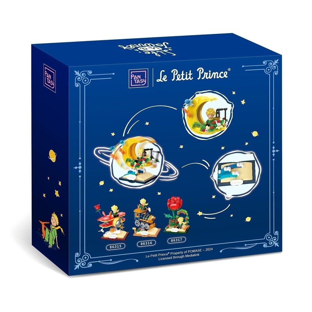 The Little Prince Starry Ride New Moon Construction Kit