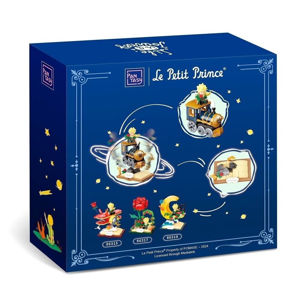 The Little Prince Starry Ride Train Construction Set