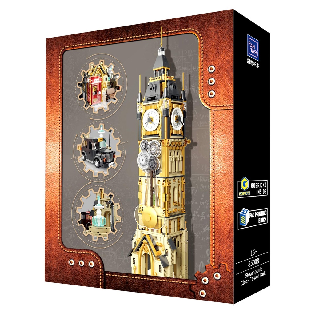 Steampunk Clock Tower Park Construction Kit