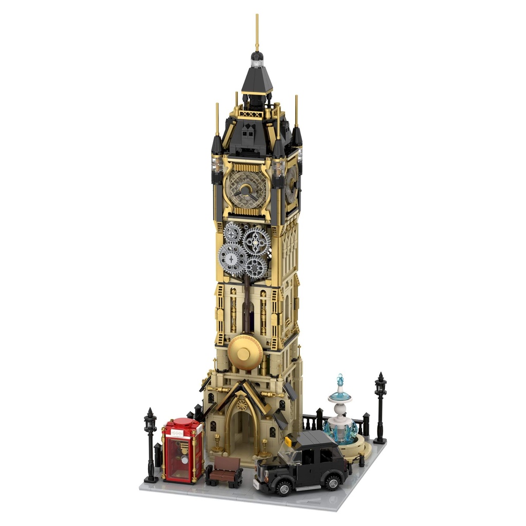 Steampunk Clock Tower Park Construction Kit