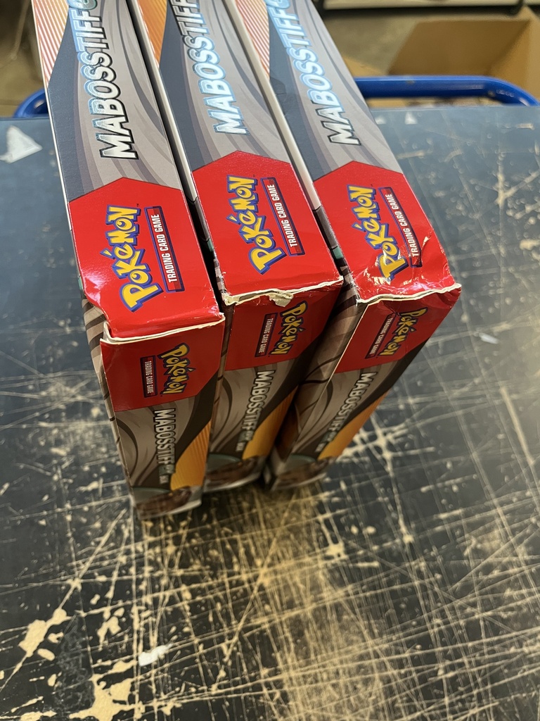 Pokémon TCG: Mabosstiff ex Box DAMAGED BOX