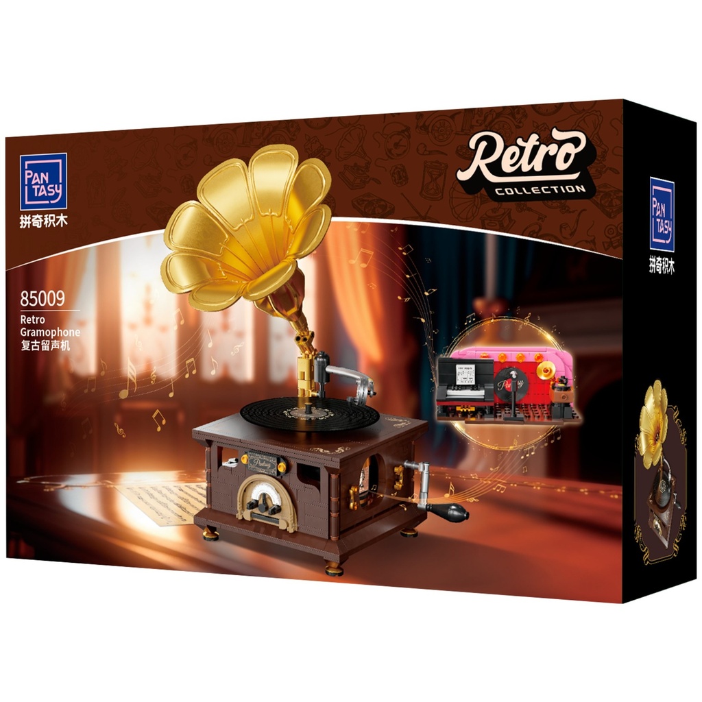 Retro Gramophone Construction Set
