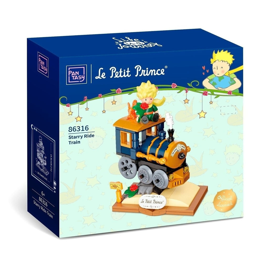 The Little Prince Starry Ride Train Construction Set