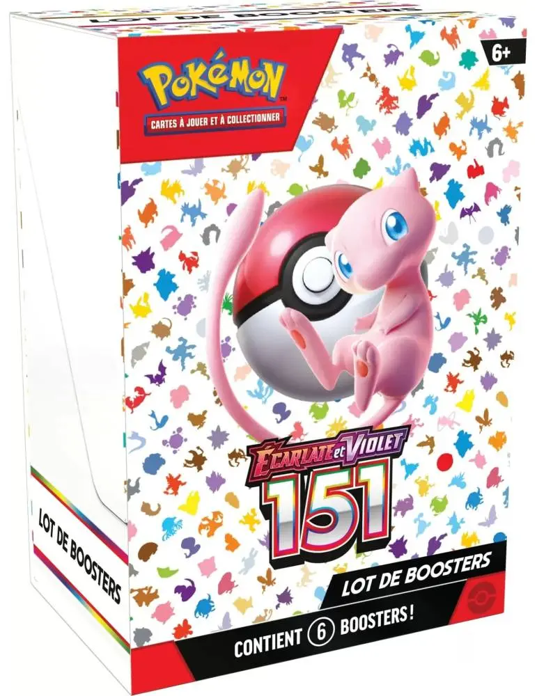 Pokémon JCC: Écarlate et Violet - EV3.5 - 151 - Lot de boosters   (FR)