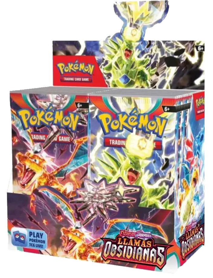 Pokémon TCG: SV03 - Llamas Obsidianas - Booster Box (36) (Spanish / Latam) 