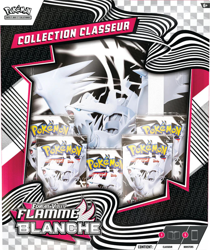 Pokemon TCG: Scarlet & Violet - SV10.5 - Flamme Blanche Binder Collection (FR)