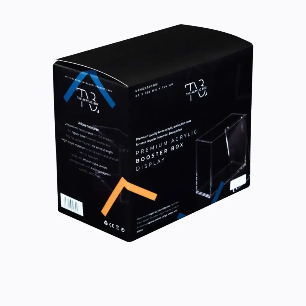 THE ACRYLIC BOX - Premium 6MM Pokemon Booster Box (BB)