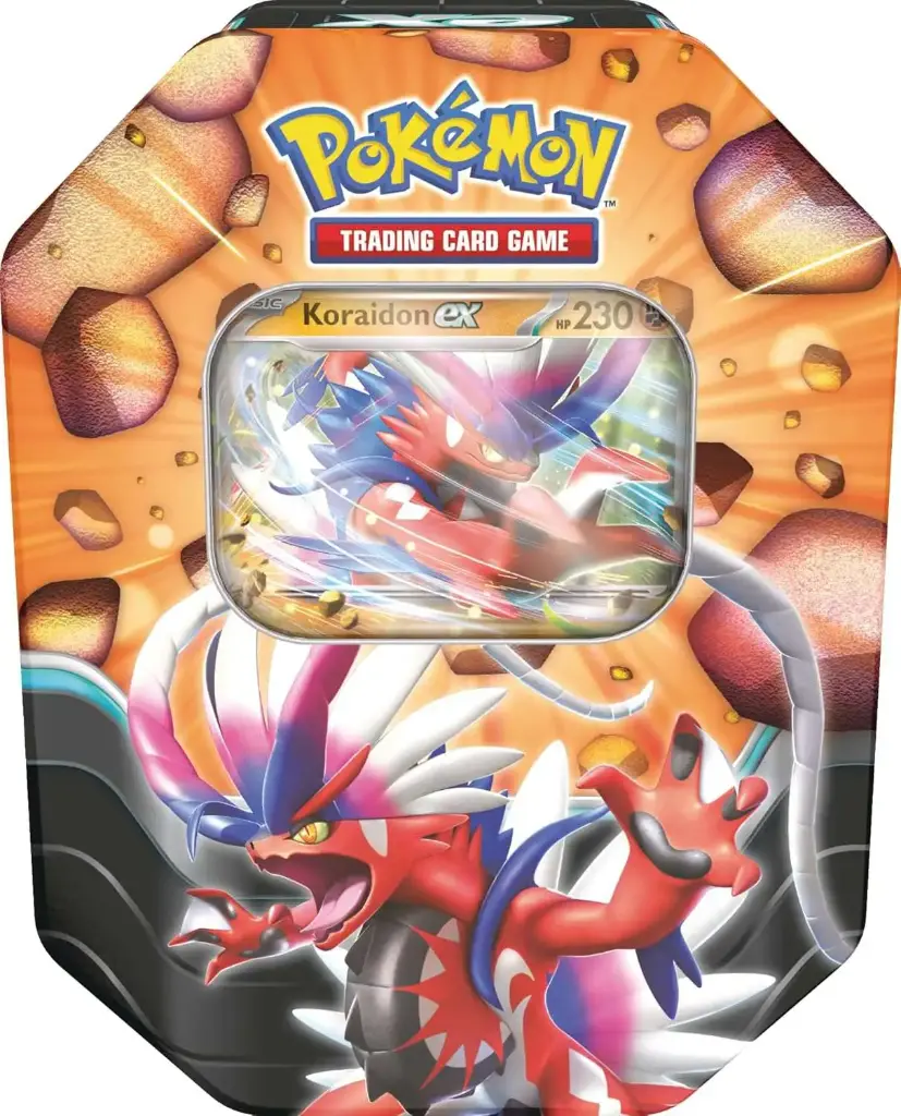 Pokemon TCG: Summer Tin 2025 Koraidon ex 
