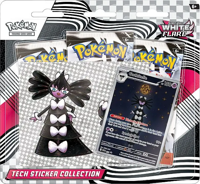 Pokemon TCG: Scarlet & Violet - SV10.5 - White Flare Tech Sticker Collection