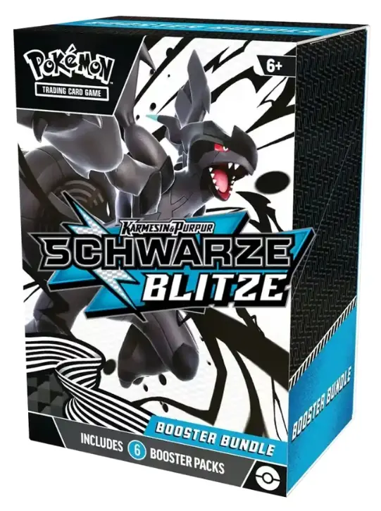 Pokemon TCG: Karmesin & Purpur - 10.5 - Schwarze Blitze Booster Bundle (DE)