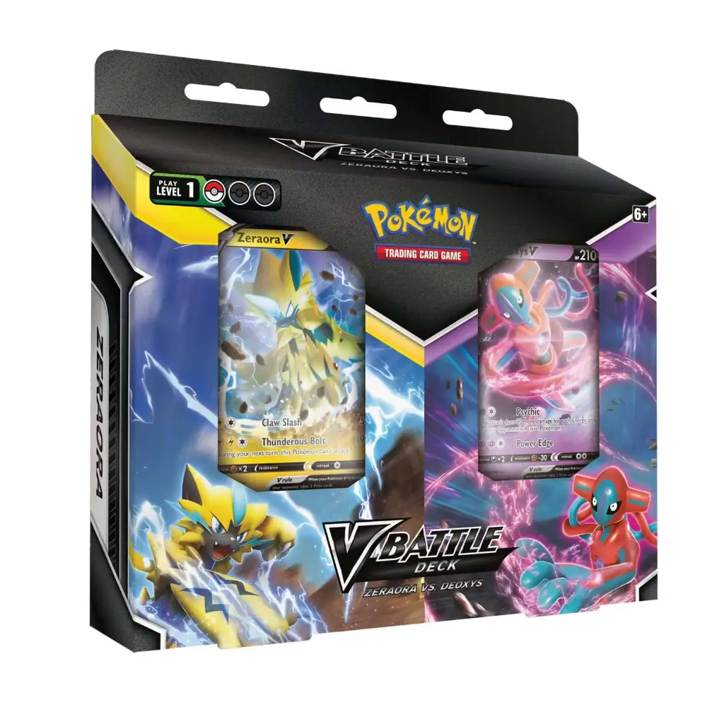 Pokémon TCG: Deoxys vs. Zeraora - V Battle Deck Bundle (EN)