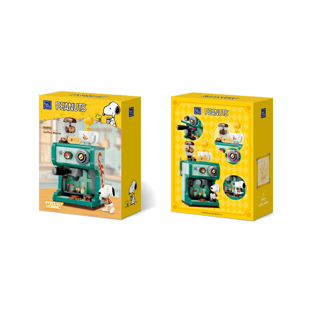 Snoopy Coffee Maker Construction Set