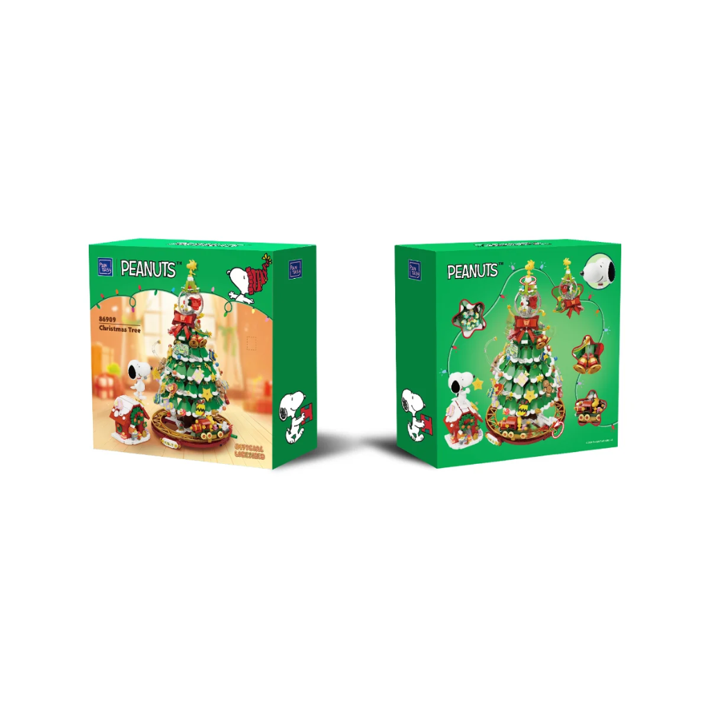 Snoopy Christmas Tree Construction Set