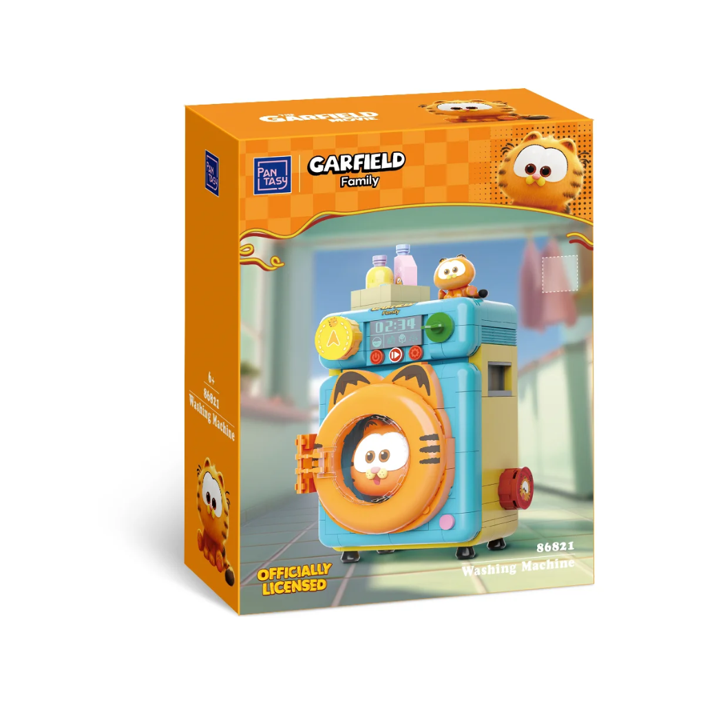 Garfield Washing Machine Construction Set