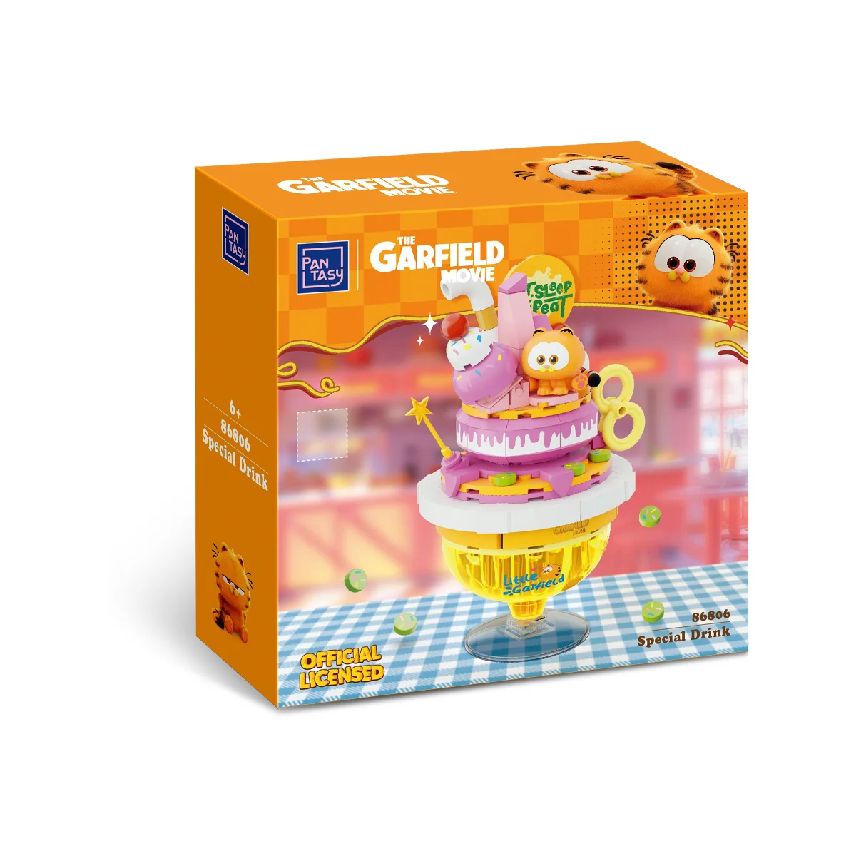 Garfield Foodie - Special Drink Construction Set