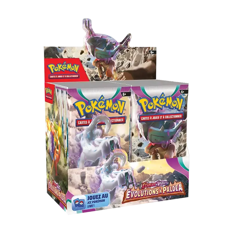 Pokémon JCC: EV02 - Écarlate et Violet - Pack de Booster (Display x36) - FR