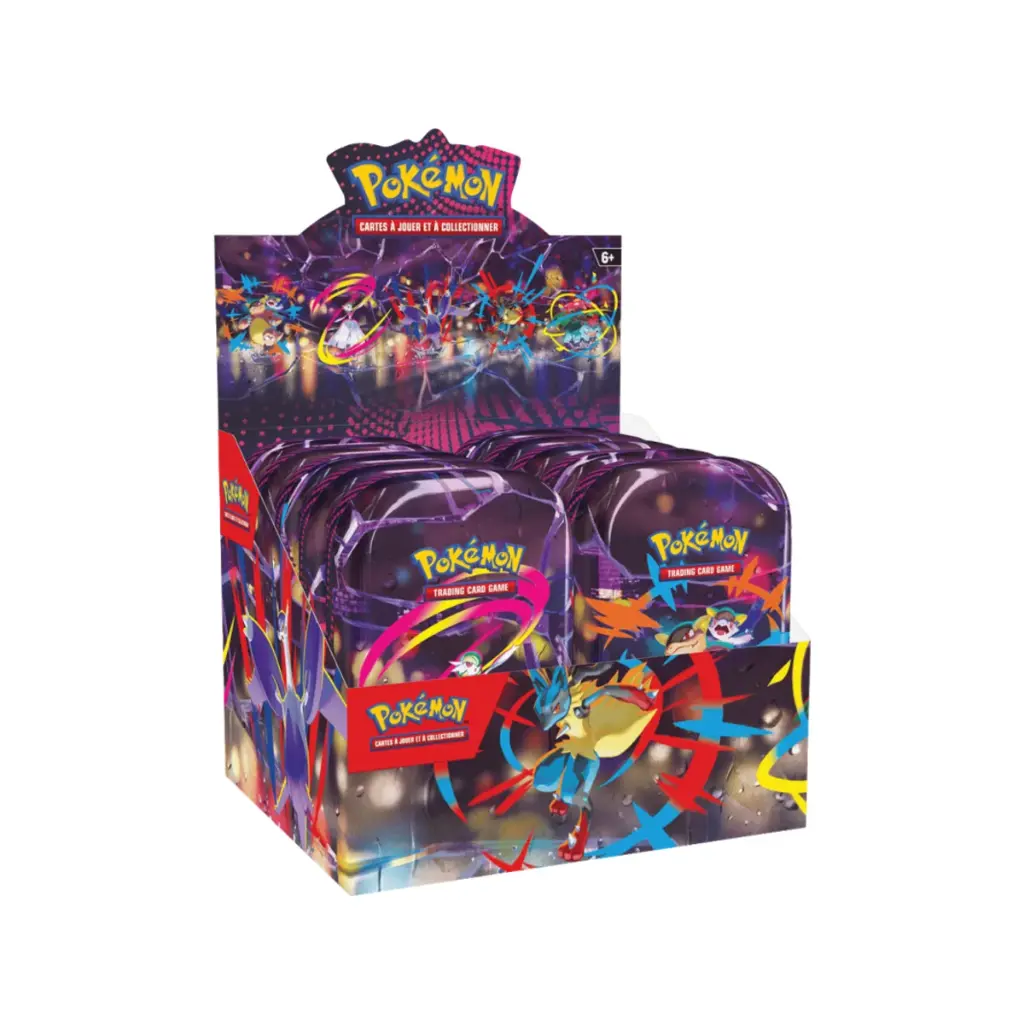 Pokémon JCC: ME01 - Display de 10 Mini Tins Méga-Évolution (FR)