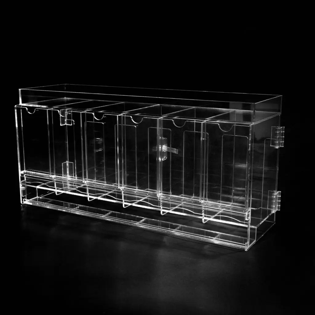 6- Slot Acrylic Pack Dispenser