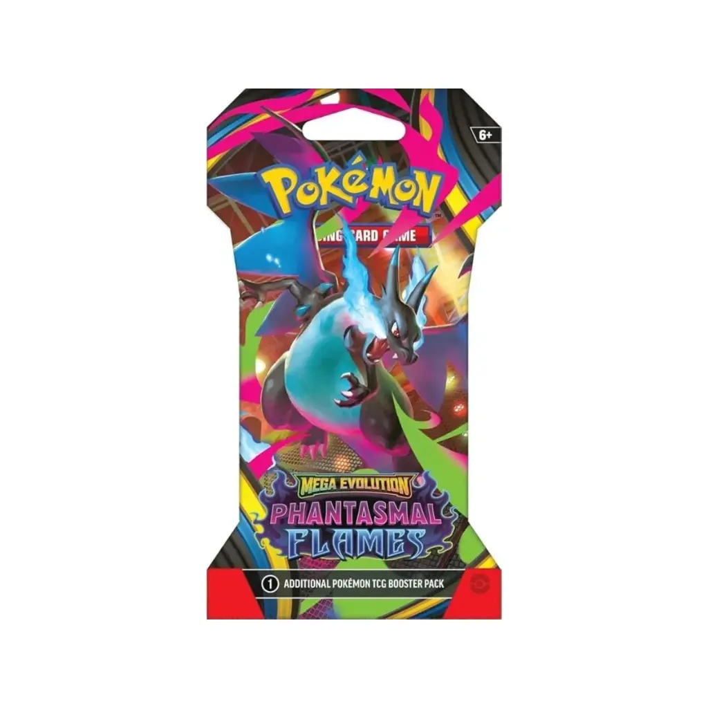 Pokémon TCG: Phantasmal Flames - ME02  - Sleeved Booster Pack