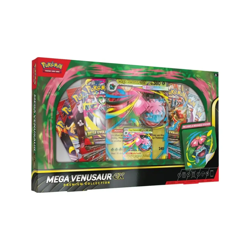 Pokémon TCG: Phantasmal Flames - ME02 - Mega Venusaur ex - Premium Collection Box
