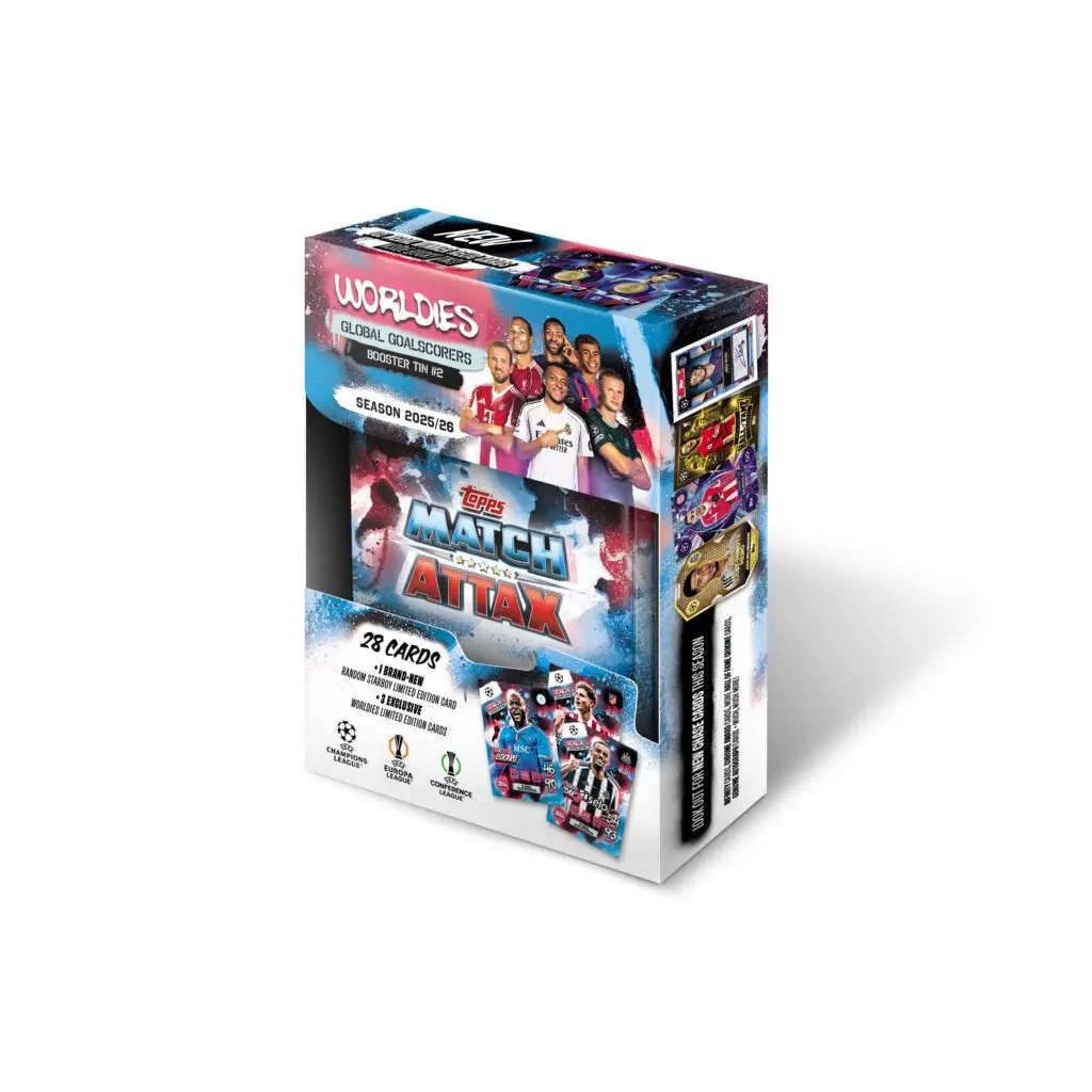 TOPPS MATCH ATTAX CHAMPIONS LEAGUE BOOSTER TIN #2