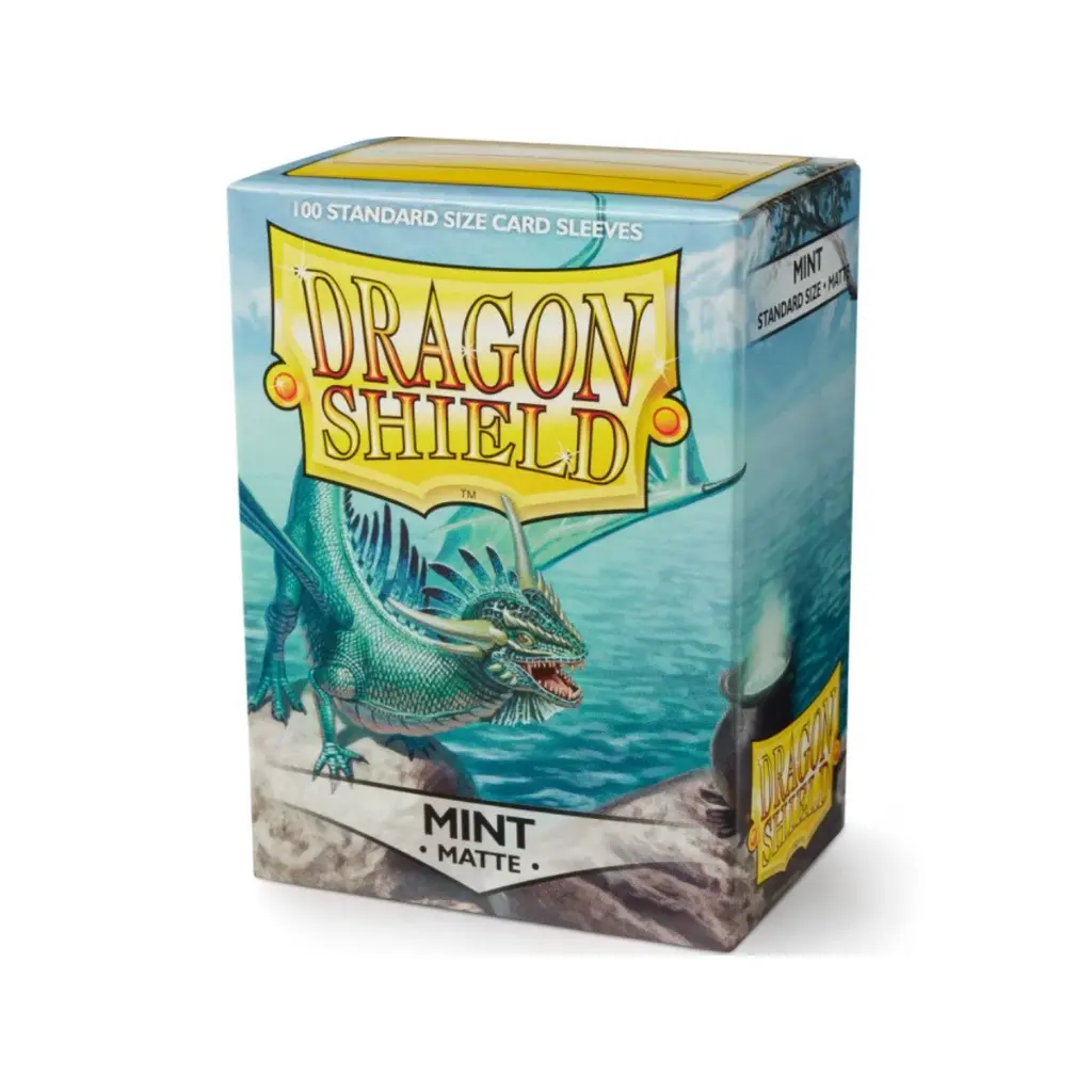 Dragon Shield: Standard Sleeves: Mint [Matte] (100 Sleeves)