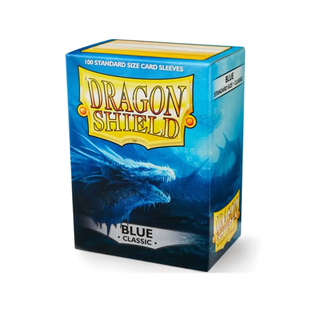 Dragon Shield: Standard Sleeves: Blue [Classic] (100 Sleeves)