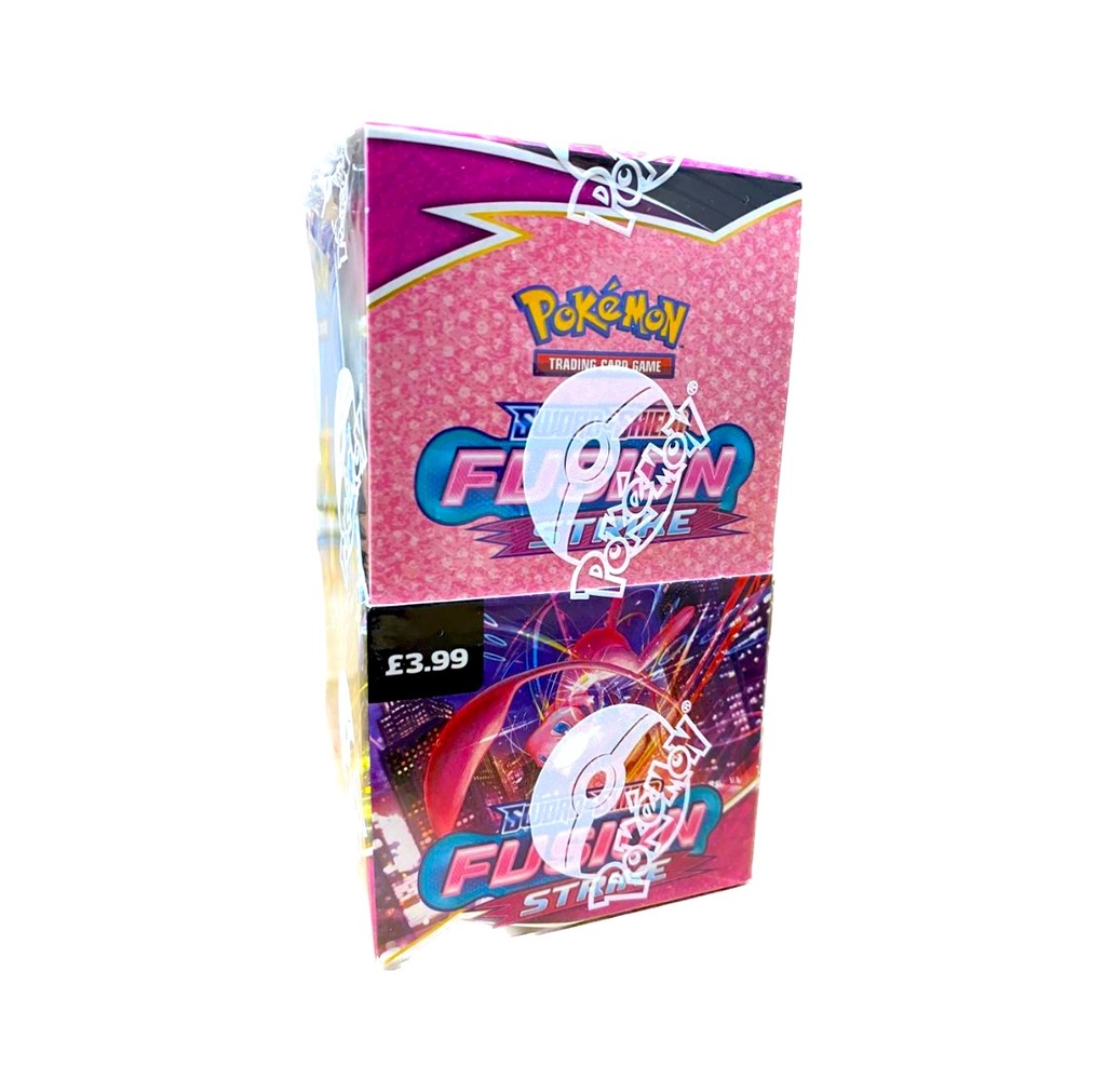 Pokémon TCG: Sword & Shield Fusion Strike Booster Box (18 boosters)
