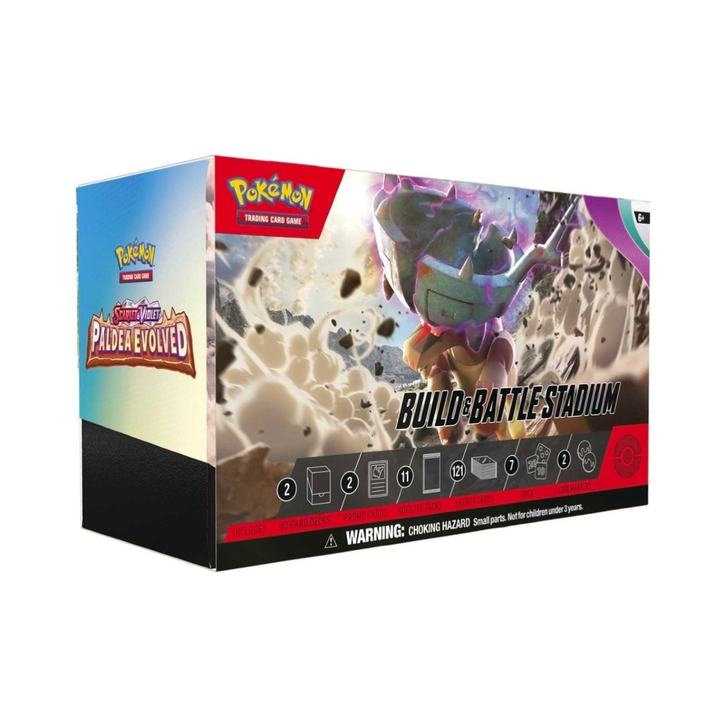 Pokémon TCG: Scarlet & Violet - Paldea Evolved - Build & Battle Stadium