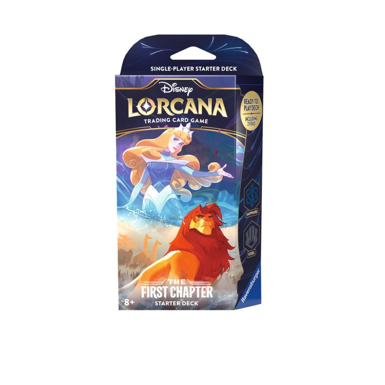 Disney Lorcana: The First Chapter TCG Starter Deck Sapphire & Steel
