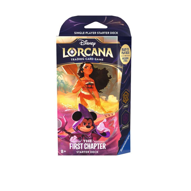 Disney Lorcana: The First Chapter TCG Starter Deck Amber & Amethyst