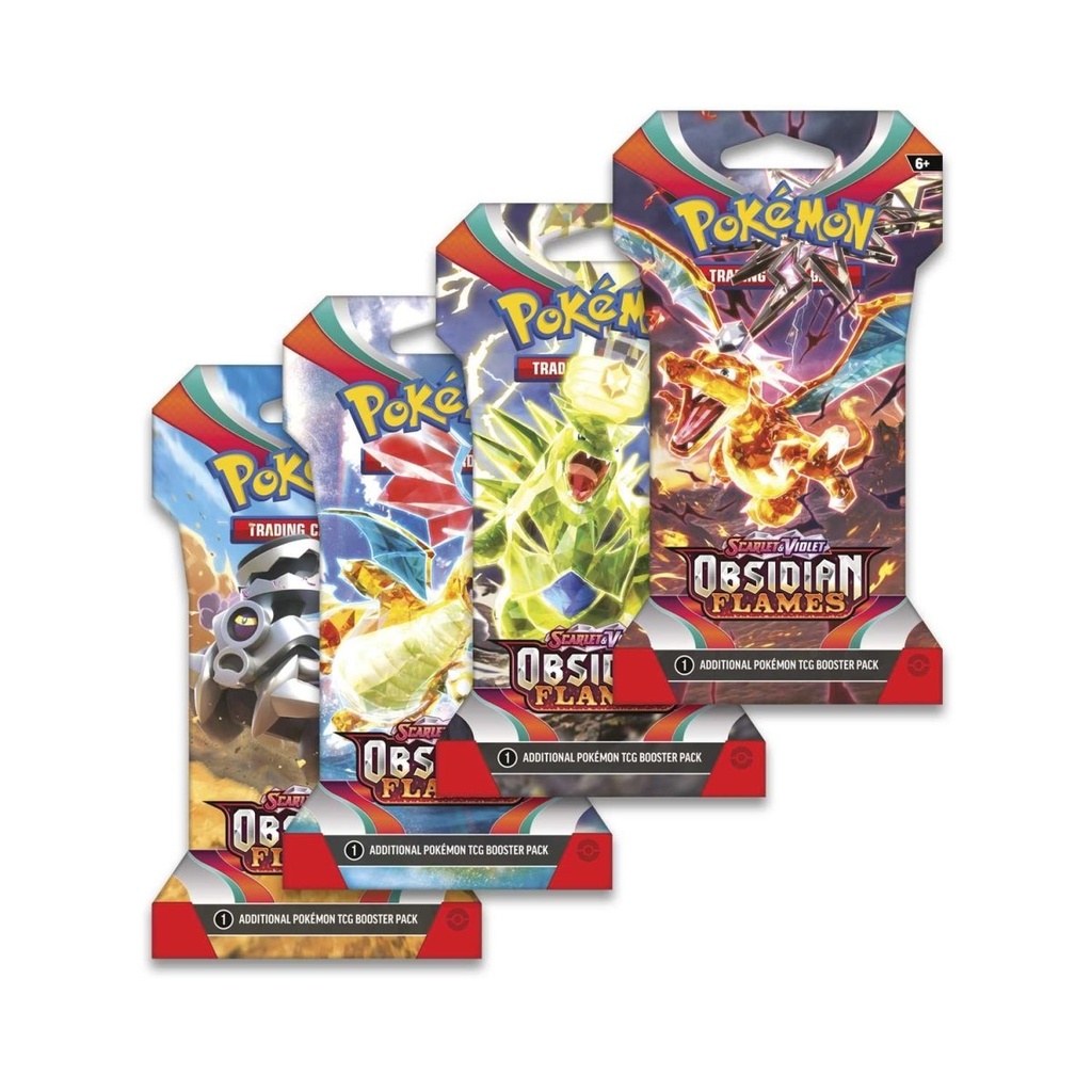 Pokémon Tcg: Obsidian Flames - Sleeved Booster