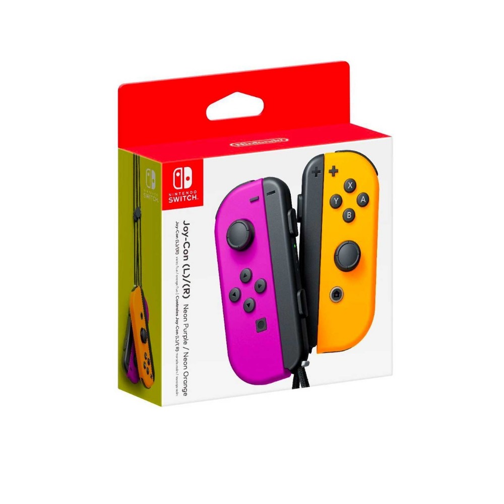 Joy-Con Pair Neon Purple/Neon Orange