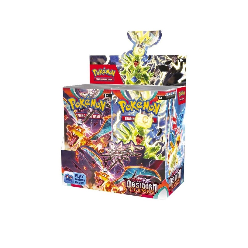 Pokémon TCG:  Scarlet & Violet 3 - Obsidian Flames Booster Box