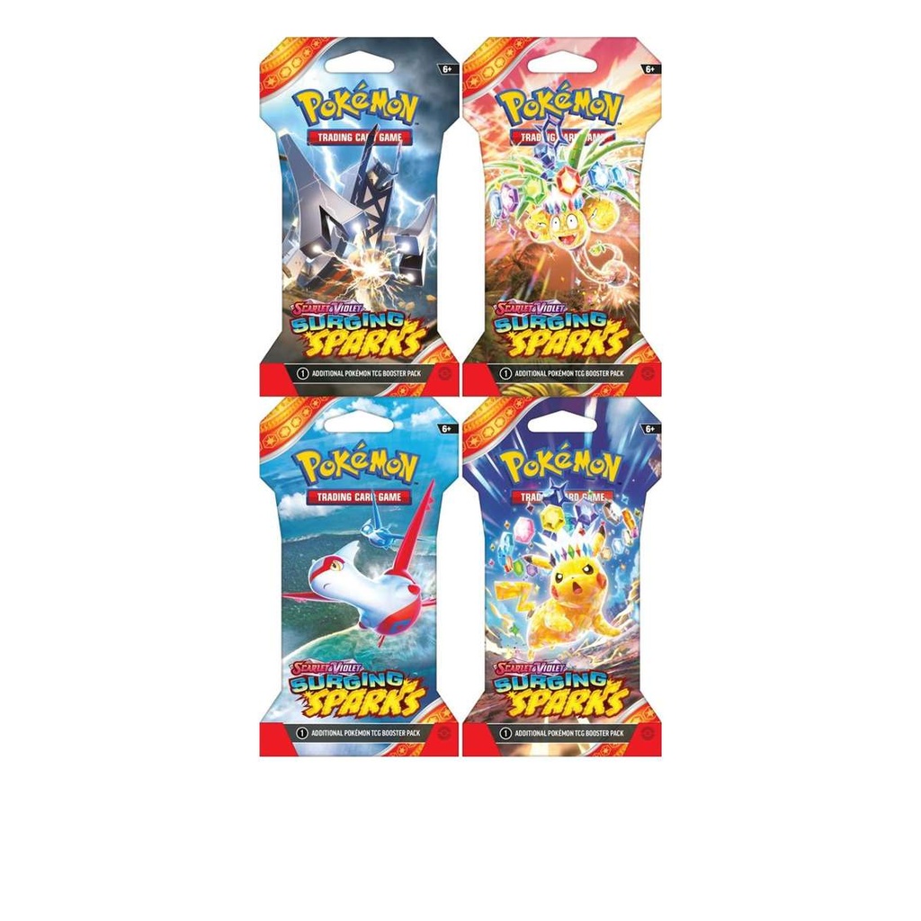 Pokémon TCG: Scarlet & Violet - Surging Sparks - Sleeved Booster