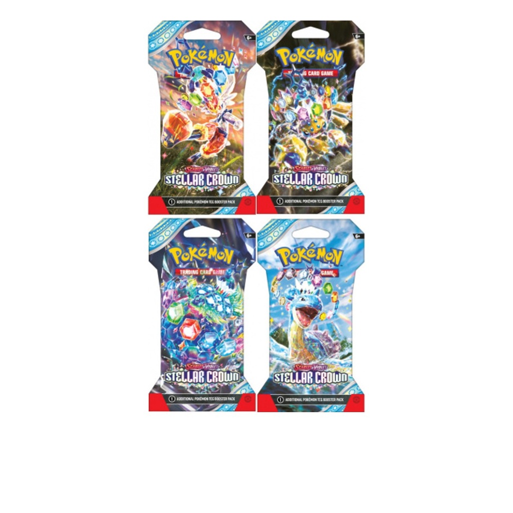 Pokémon TCG: Scarlet & Violet - Stellar Crown - Sleeved Booster