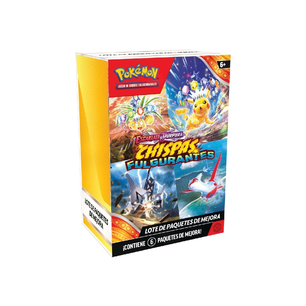 Pokémon TCG: Scarlet & Violet: Chispas Fulgurantes Booster Bundle (Spanish)