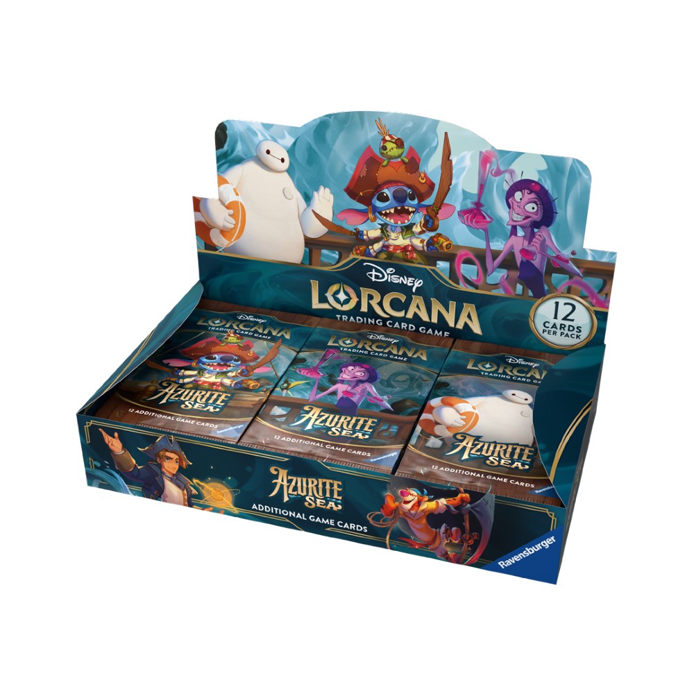 Disney Lorcana TCG - Azurite Sea Booster Box