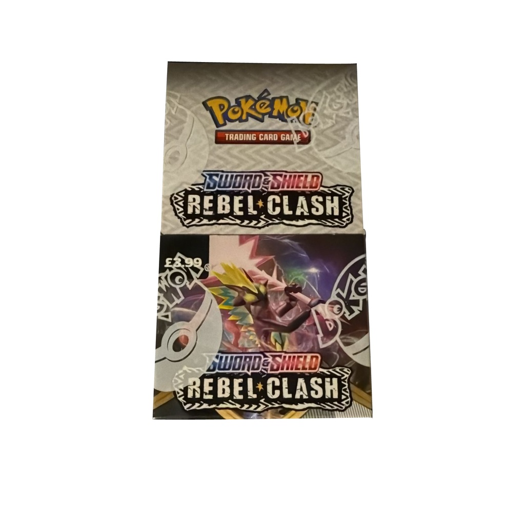 Pokémon TCG: Sword & Shield Rebel Clash Booster Box (18 boosters)