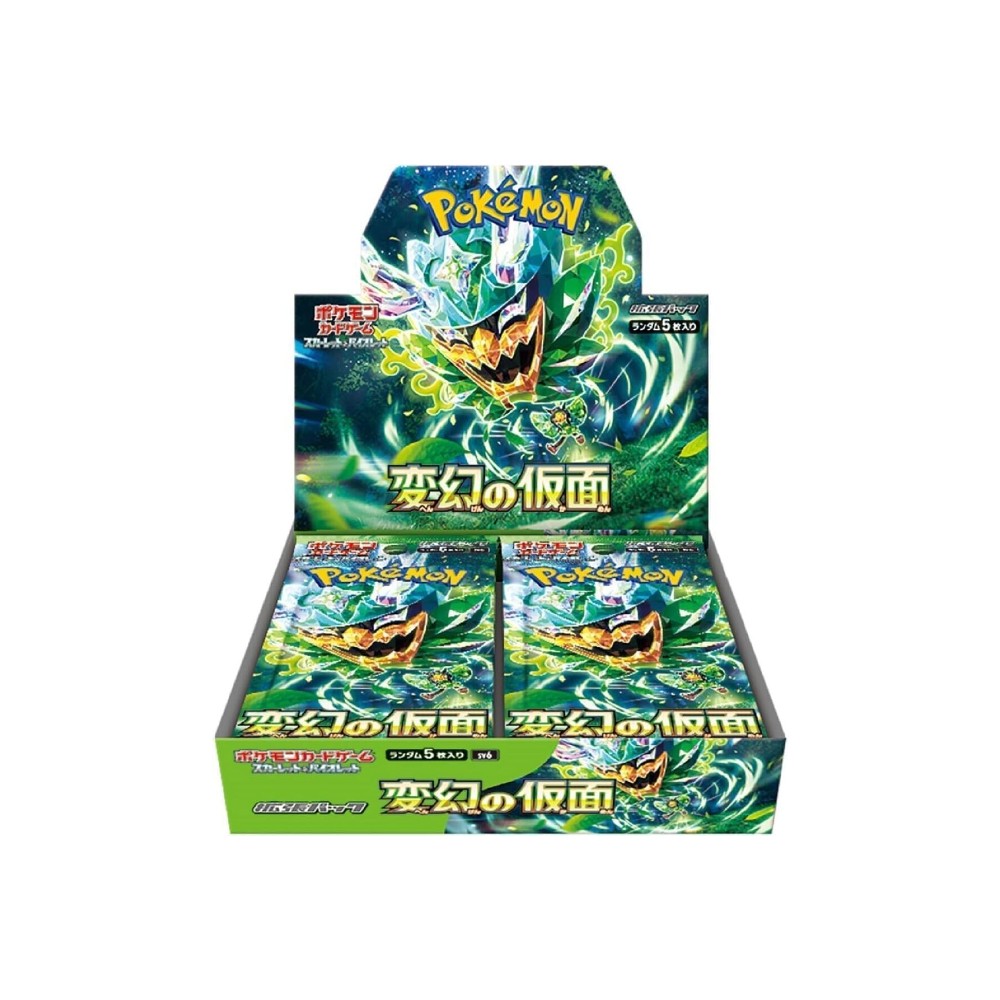 Pokemon TCG: Scarlet & Violet - Mask of Change Booster Box (JP)
