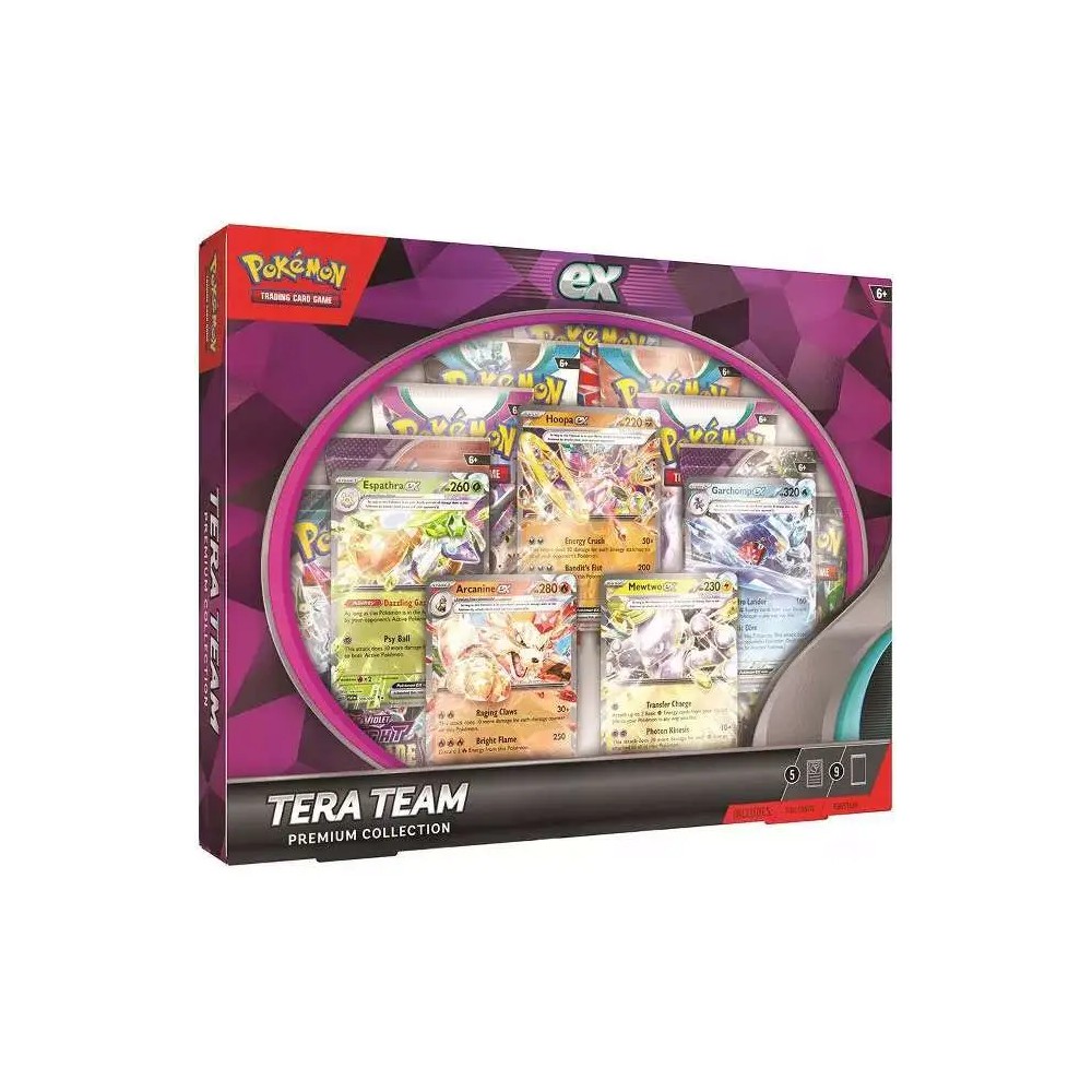 Pokémon TCG: Tera Team Premium Collection (9 Boosters)