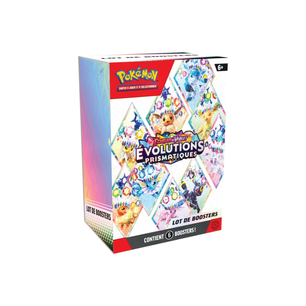 Pokémon TCG: Scarlet & Violet Prismatic Evolutions - Booster Bundle (French)