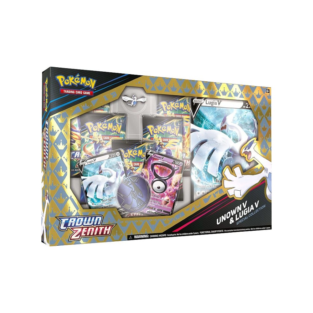 Pokémon TCG: Crown Zenith - Unown V & Lugia V Special Collection